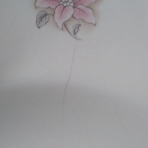 Vintage ATHENA California Small Floral Pitcher and Basin Set, Cream - Picture 9 of 10